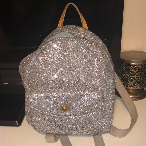 small glitter backpack